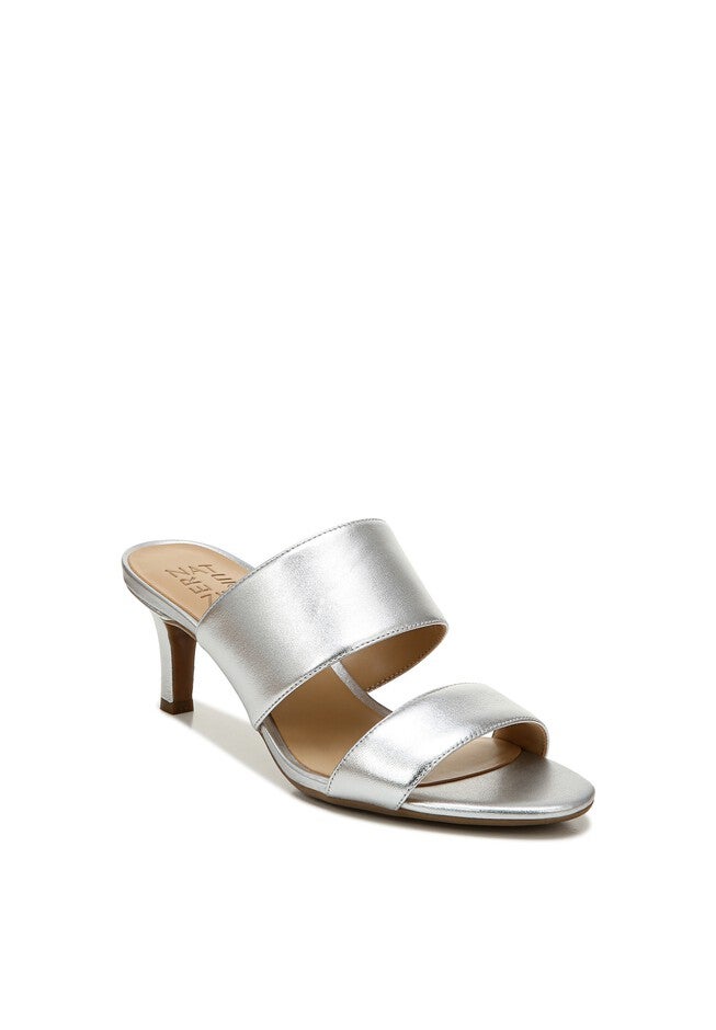 Tibby Sandal , SILVER LEATHER, hi-res image number null