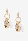 Charm Drop Earrings, , alternate image number null