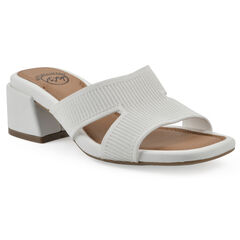 Milled Heeled Sandal