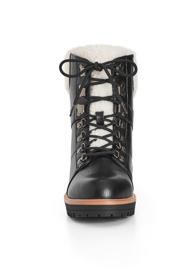 Gina Ankle Lace Up, BLACK, alternate image number null