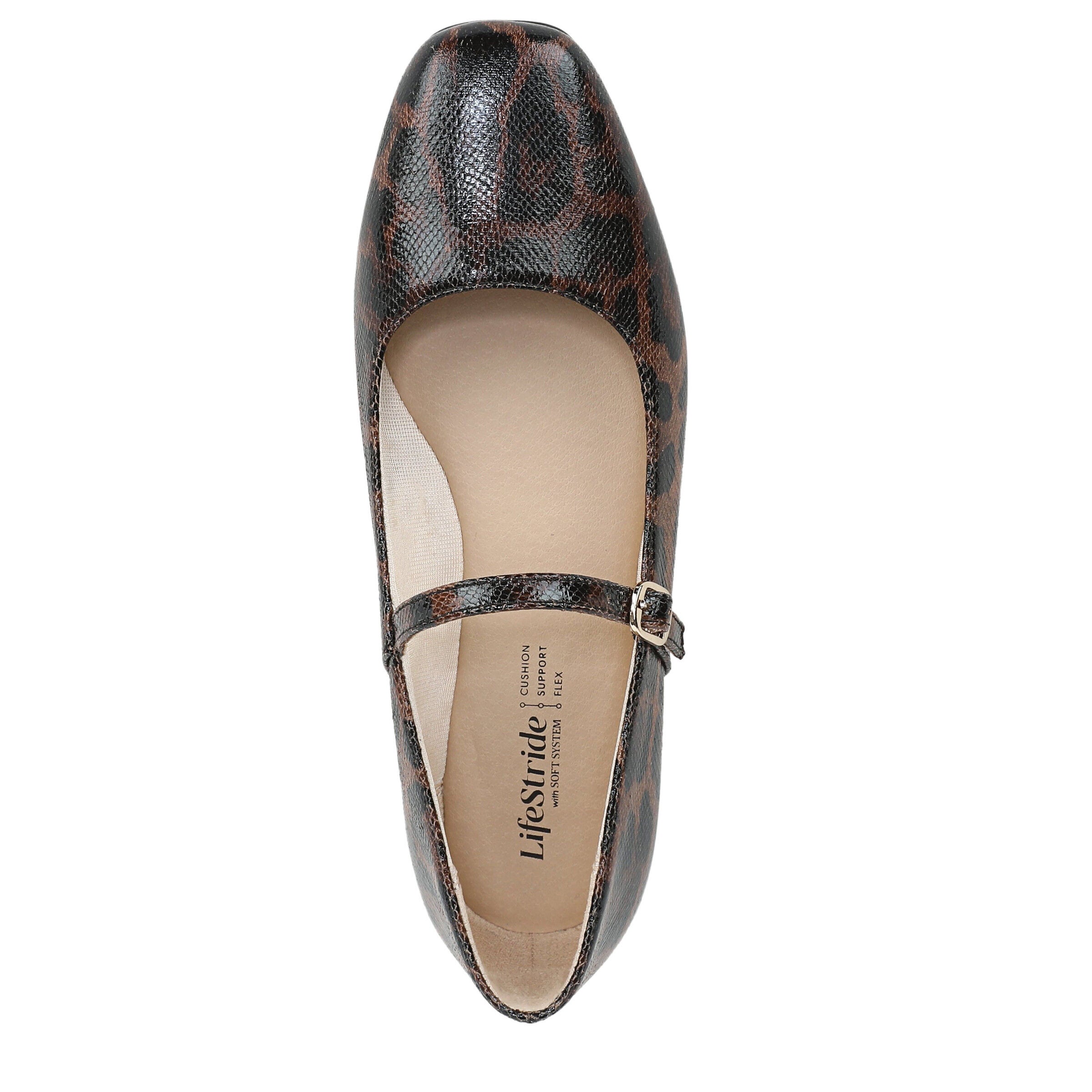 Beloved Mary Jane Flat, BROWN MULTI, alternate image number 6