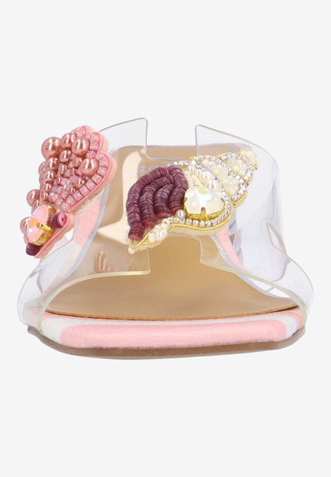 Seeshell Slip-On Sandal, CLEAR PASTEL, alternate image number null