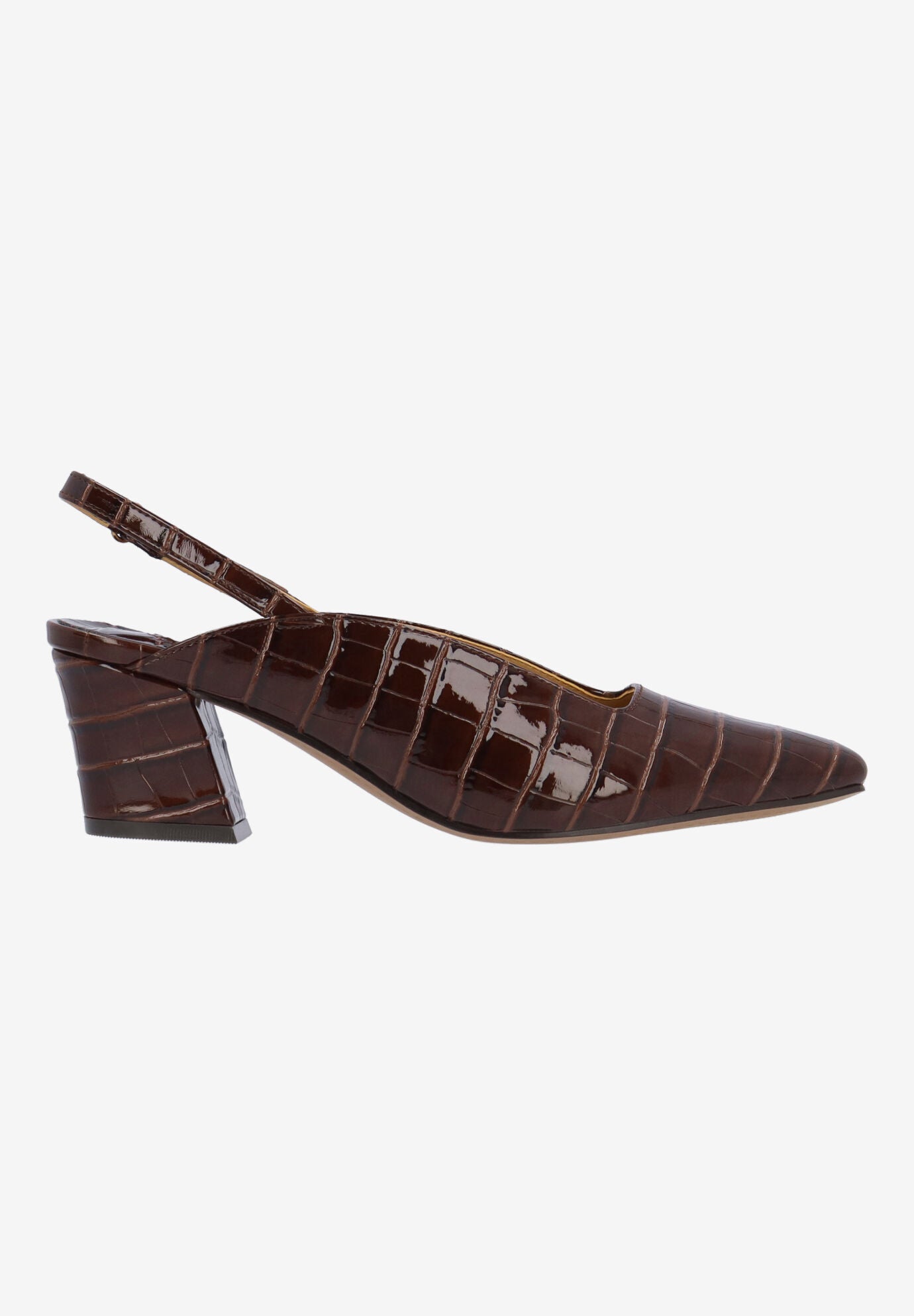 Stasia Slingback Pump, BROWN, alternate image number 3