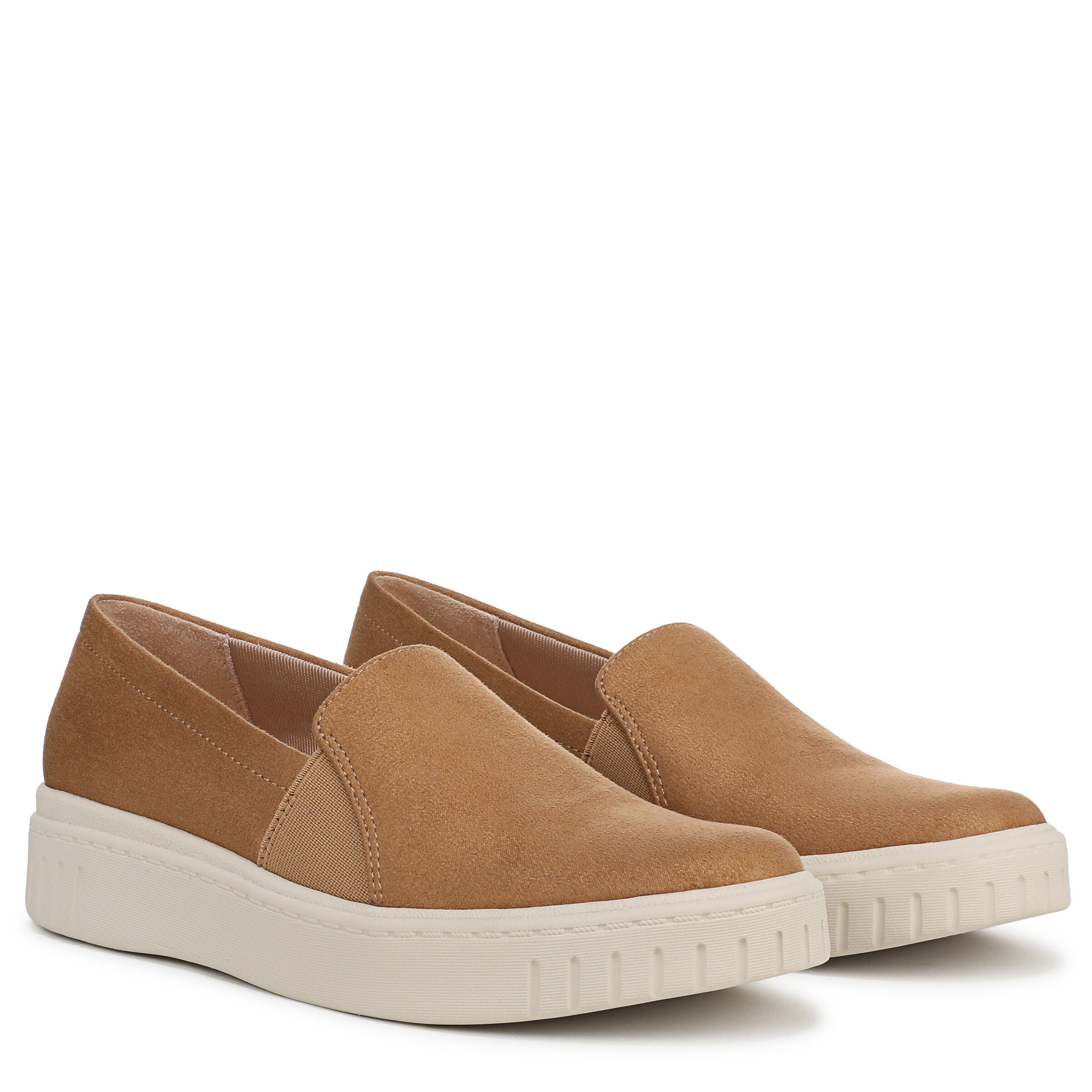 Grandeur Slip-On Flat, HONEY TAN SUEDE, alternate image number 2