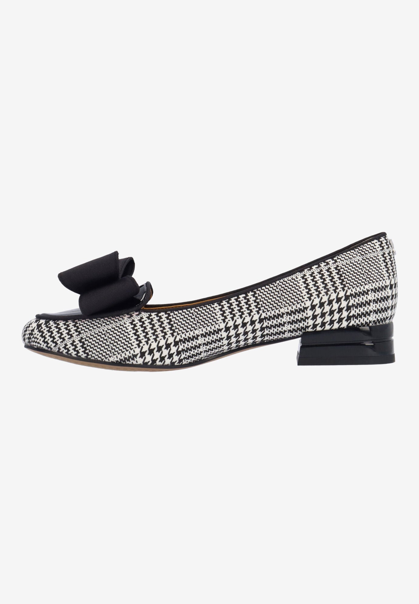 Kori Slip On Pump, BLACK WHITE, alternate image number 4