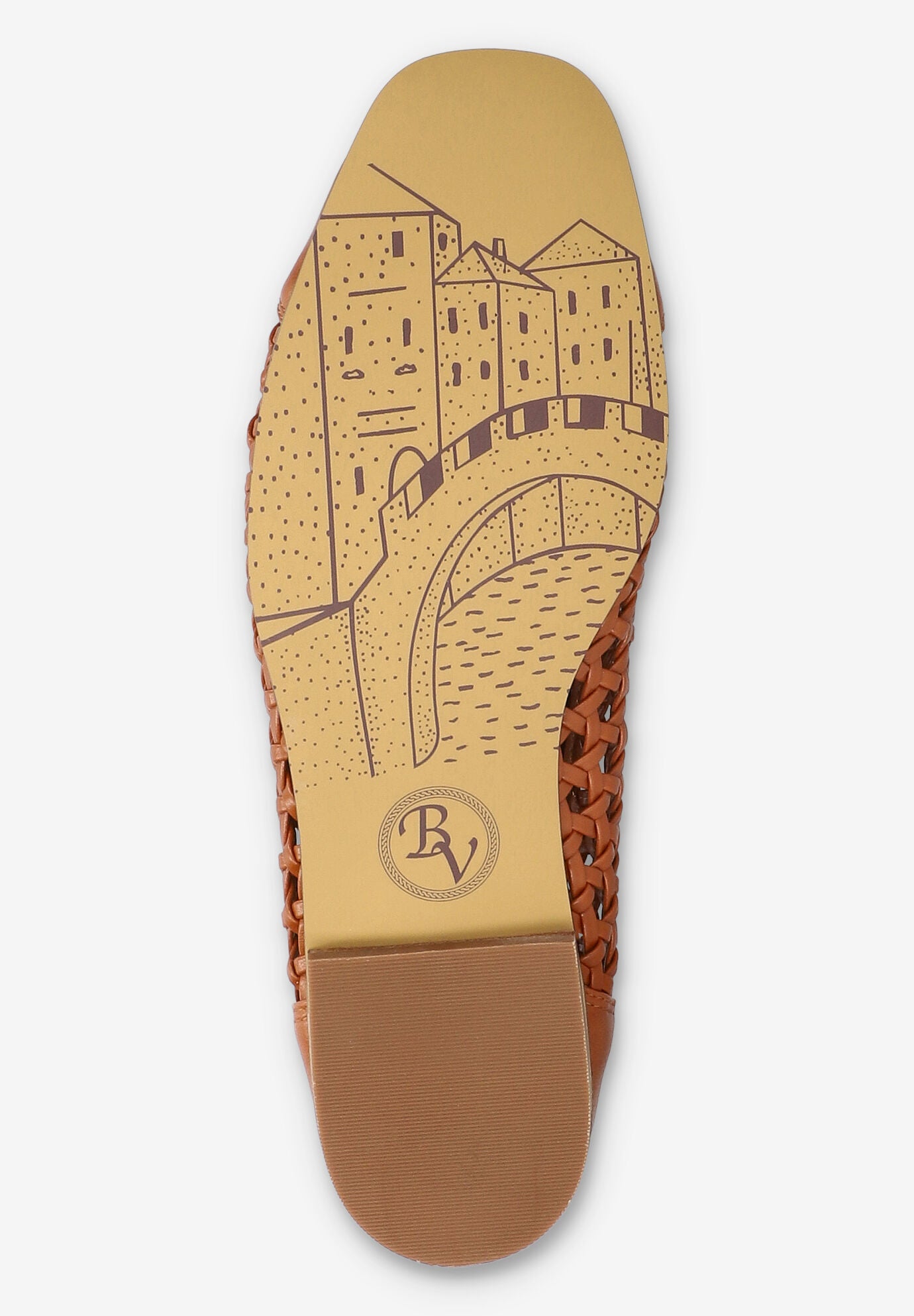 Beloved Square Toe Flat, TAN, alternate image number 5