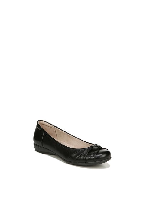 Gift Ballet Flat , BLACK, hi-res image number null