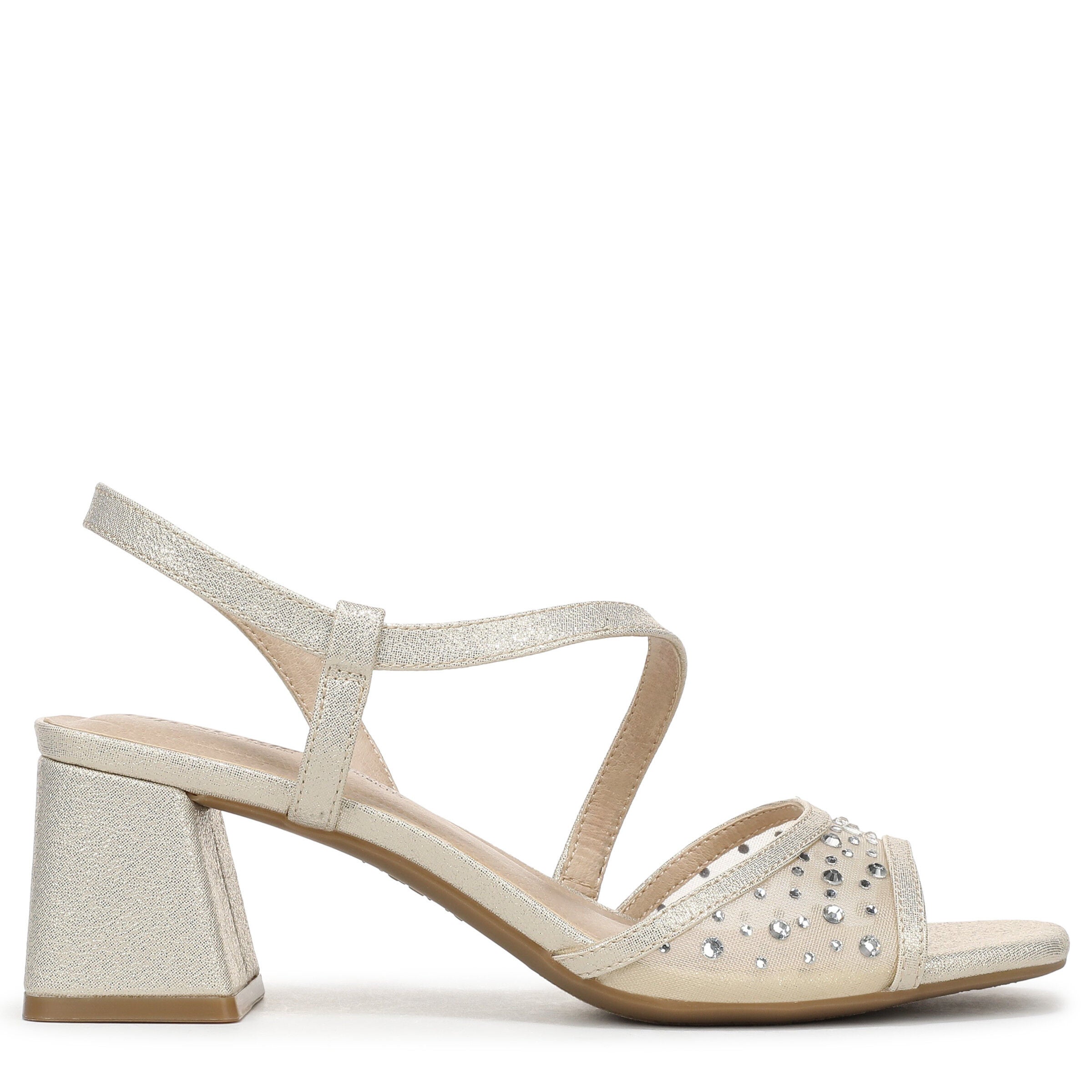 Cheyenne Slingback Sandal, PLATINO GOLD, alternate image number 3