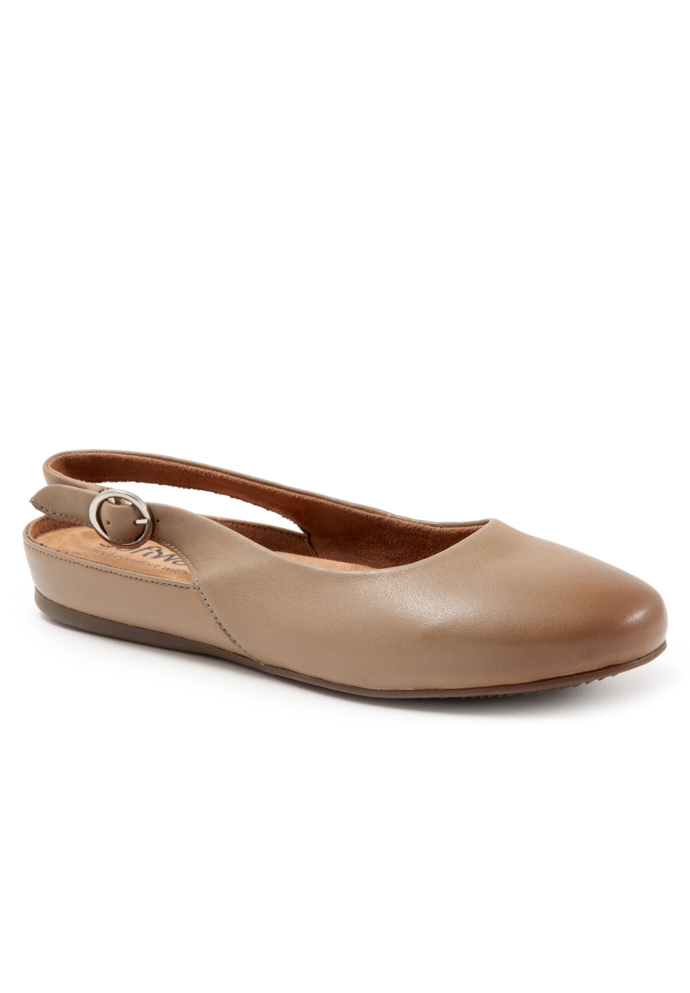 Sandy Adjustable Back Slip On Clog, TAUPE, hi-res image number 0