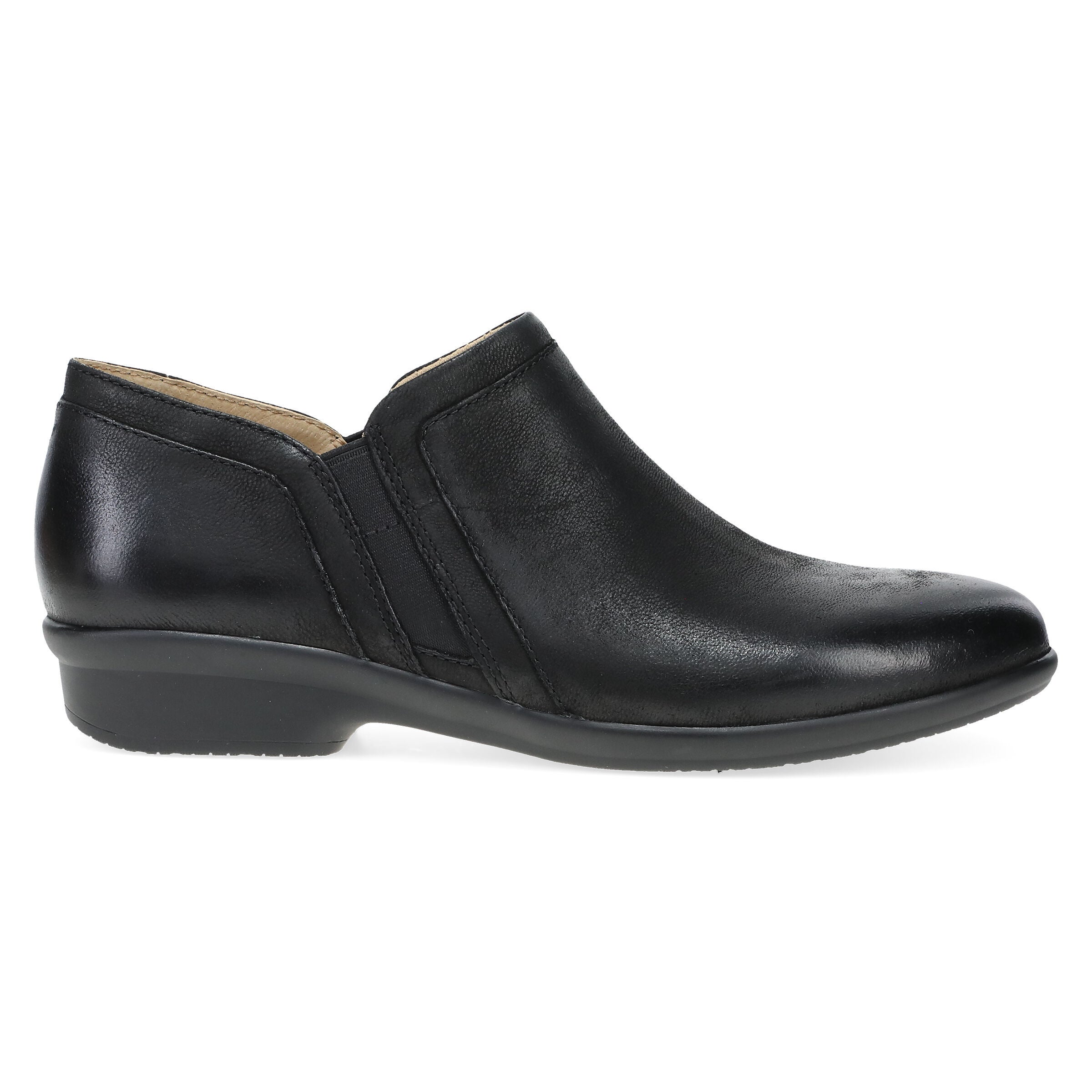 Cheryl Slip On Bootie, BLACK, alternate image number 4
