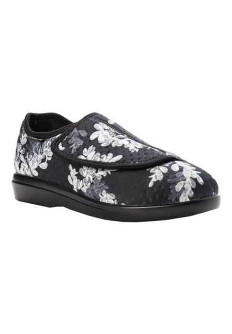 Cush ‘N Foot Flat, BLACK FLORAL, hi-res image number null