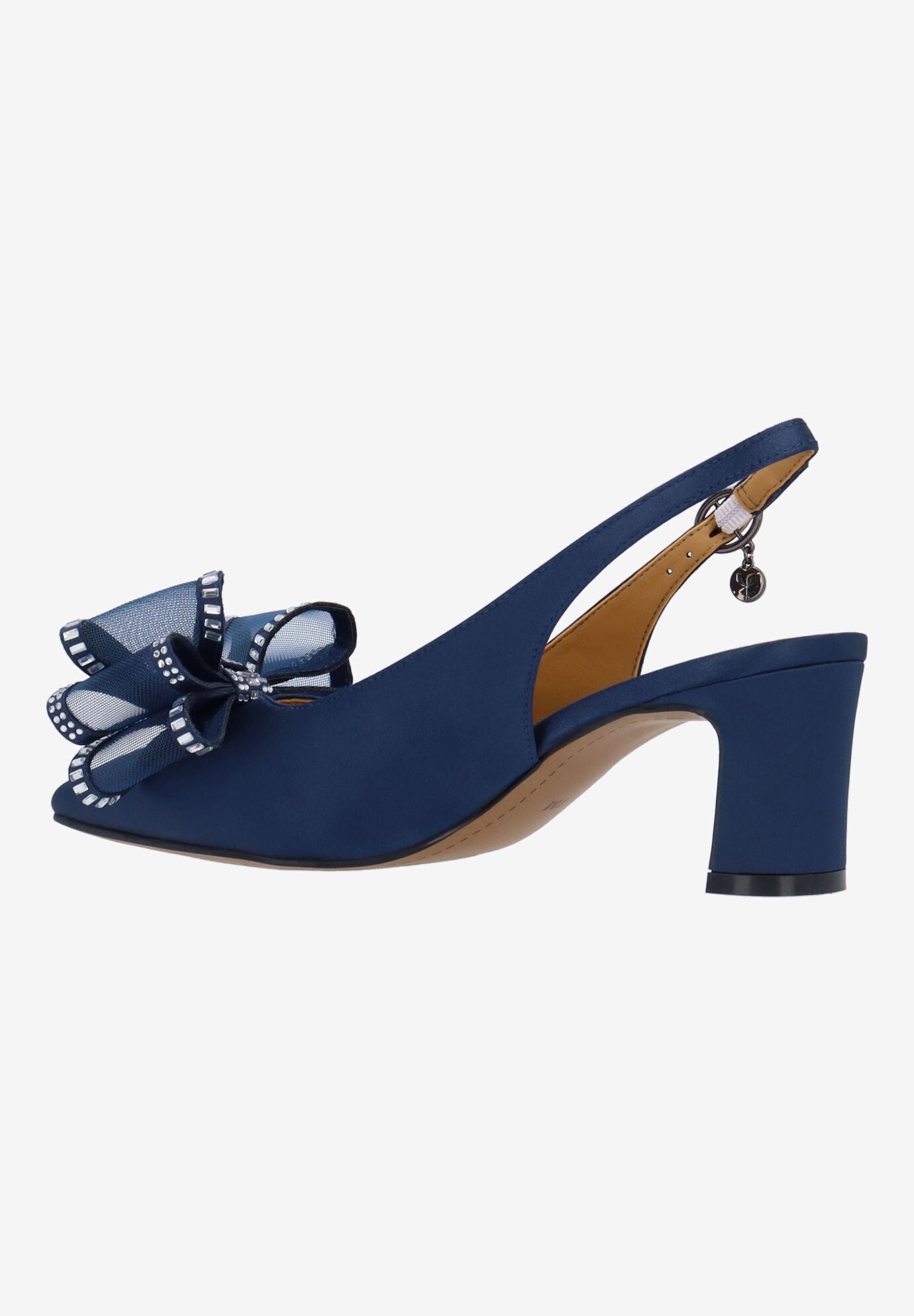 Kalindra Sling Back Pump, NAVY, alternate image number 5