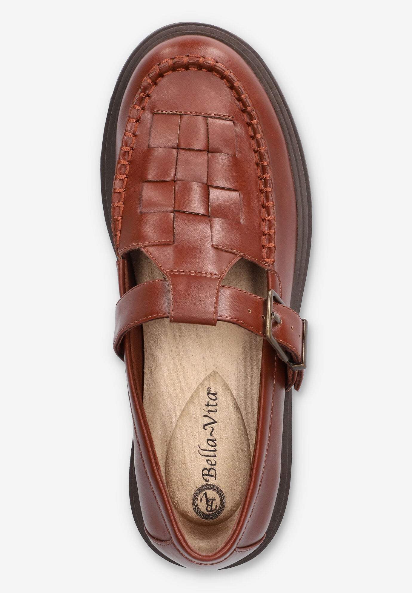 Makell Comfort Lug Loafer, DARK TAN, alternate image number 6