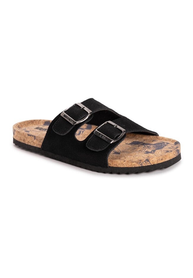 Women'S Tessa Tera Turf 2 Strap Slide Sandal, BLACK, hi-res image number null