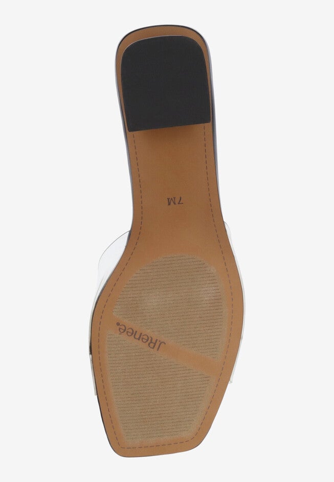 Pewdle Slip-On Sandal, CLEAR BLACK, alternate image number null