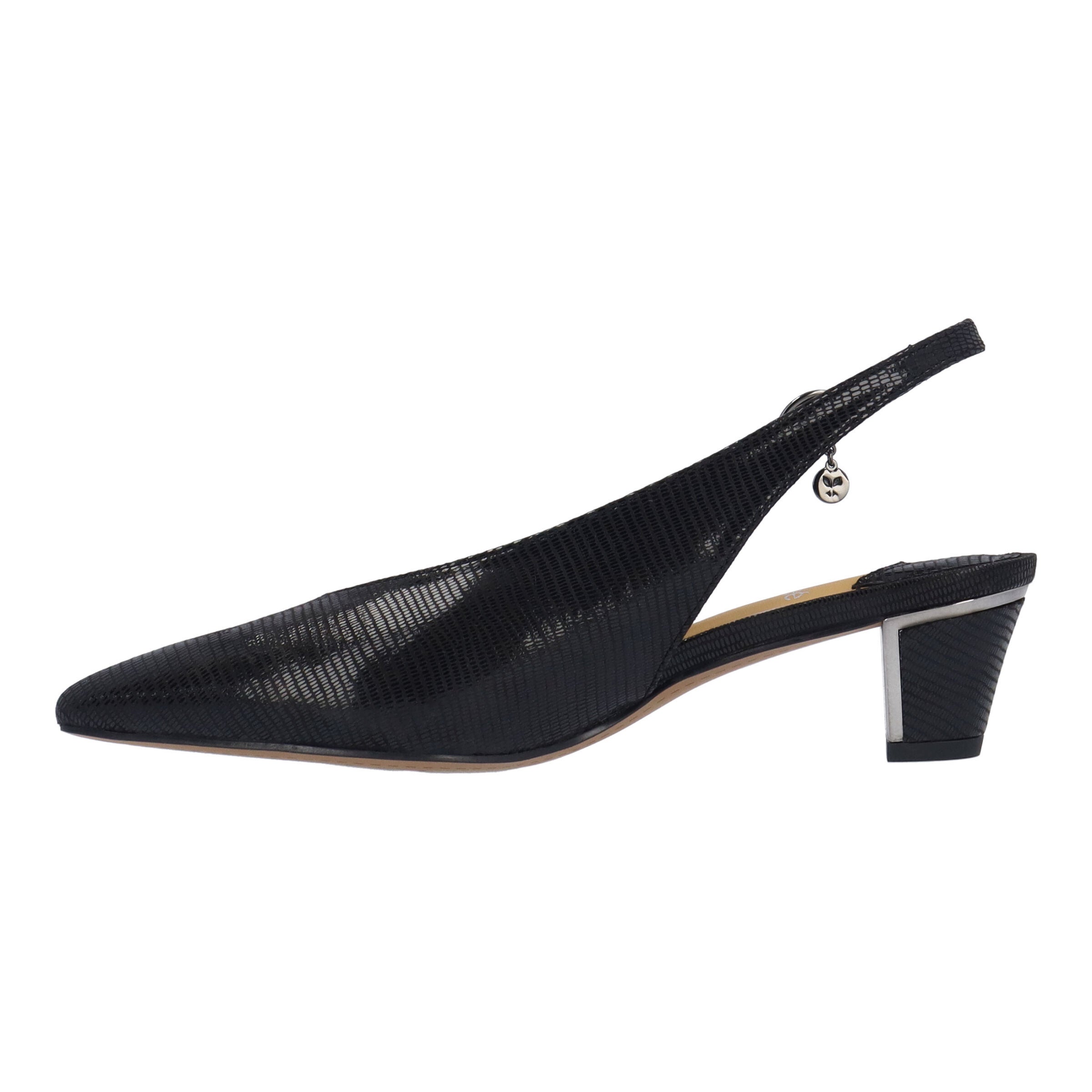 Darra Slingback Pump, BLACK, alternate image number 4