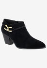 Esme Bootie , BLACK SUEDE LEATHER, hi-res image number null