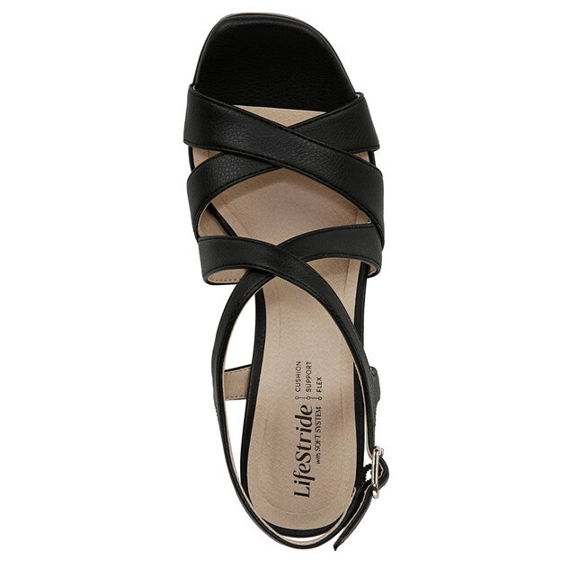 Adrianna Sandal, BLACK, alternate image number 6