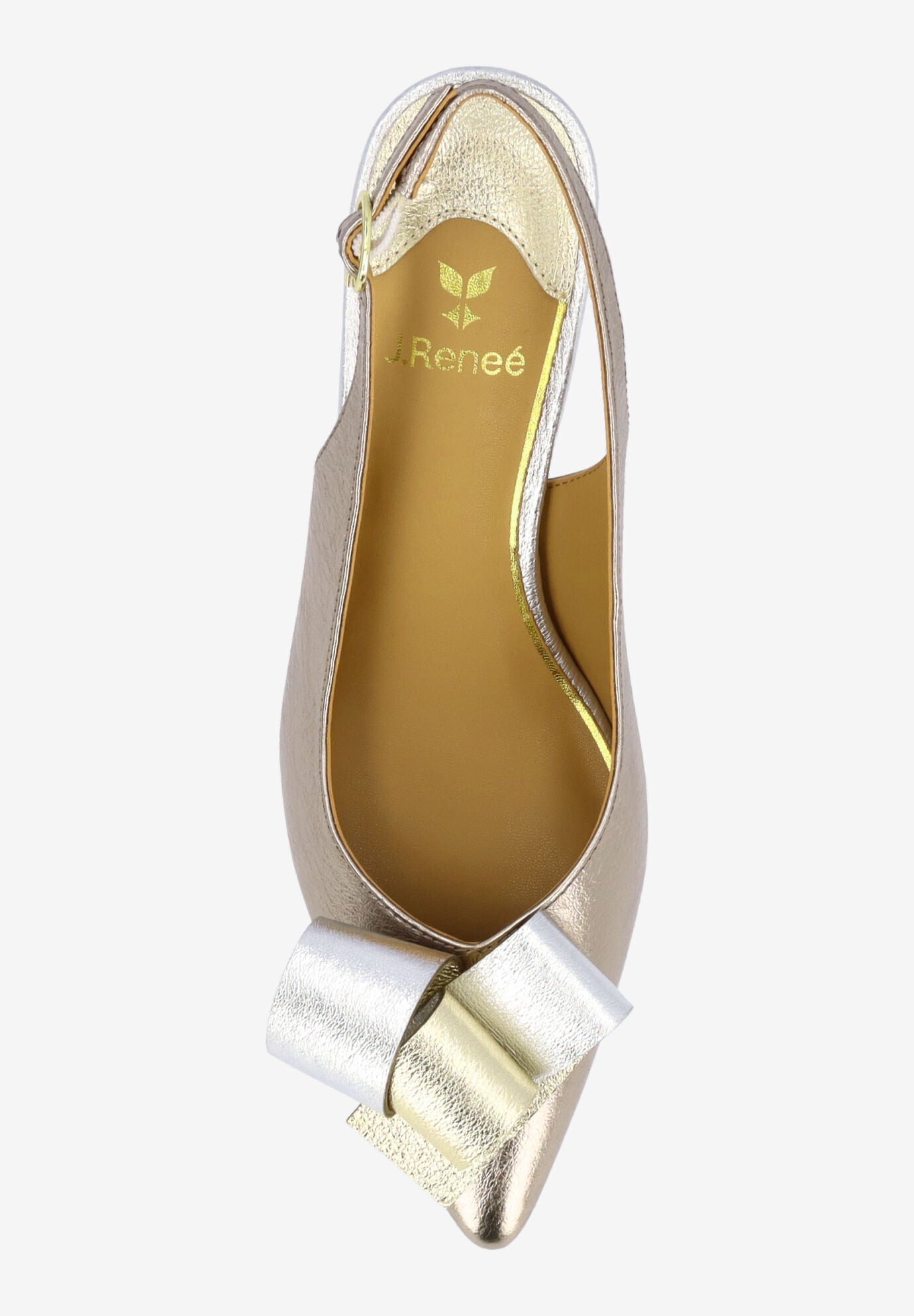 Delara Sling Back Pump, TAUPE GOLD SILVER, alternate image number 1