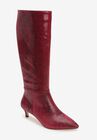 The Poloma Wide Calf Boot , WINE, hi-res image number null