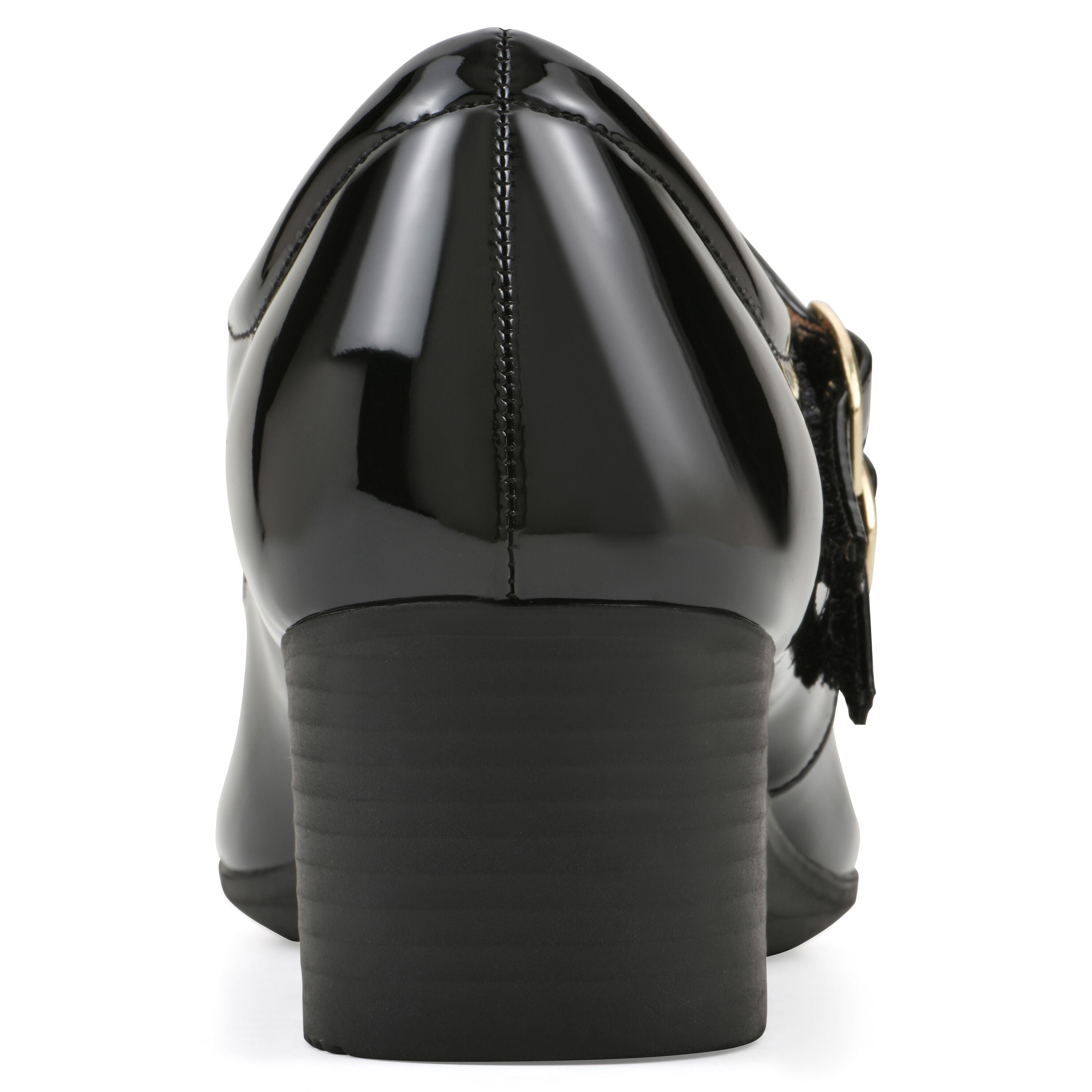 Tristin Block Heel Pump, BLACK, on-hover image number 1
