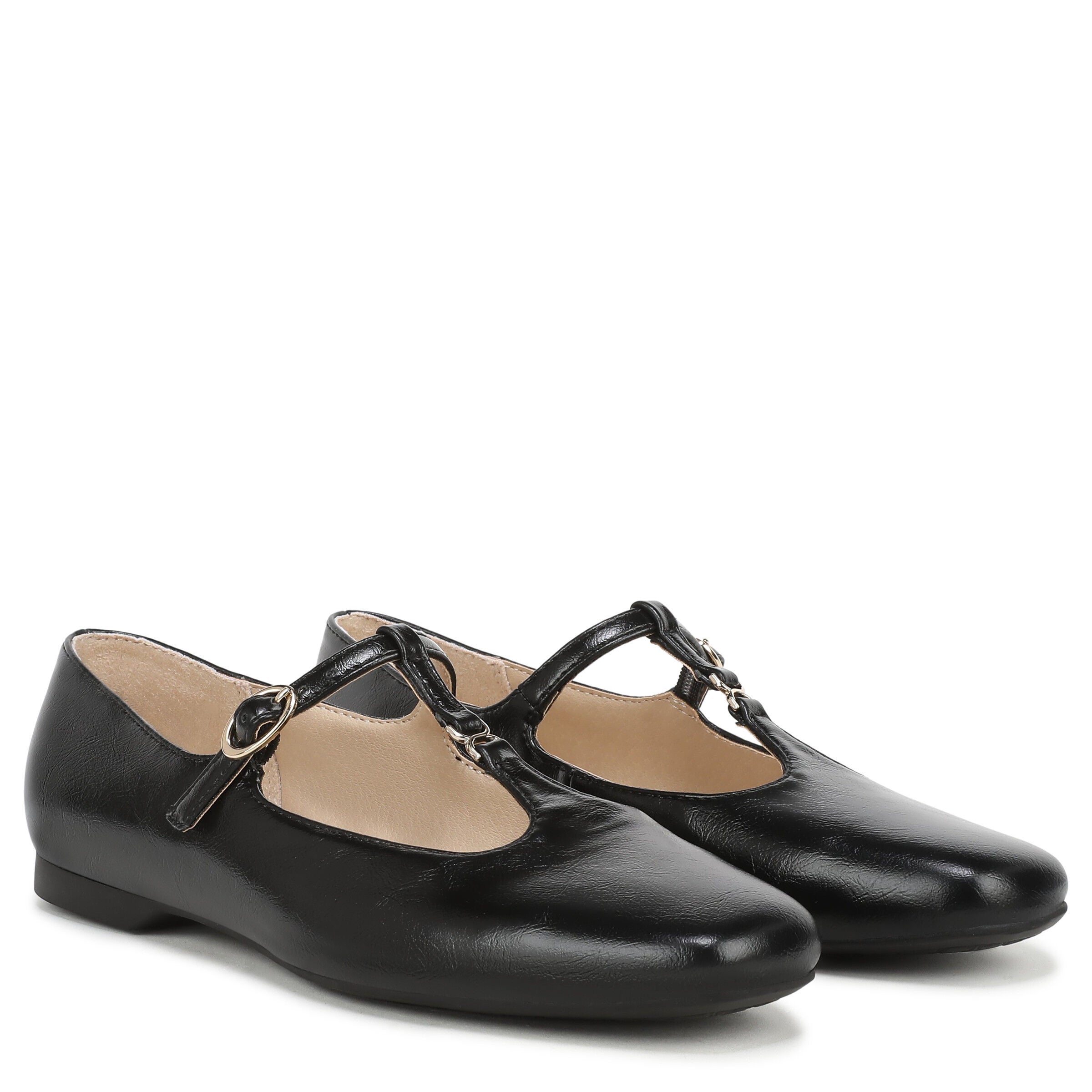 Bennett Mary Jane Flat, BLACK, alternate image number 2