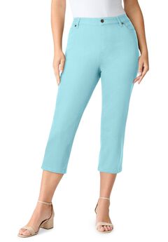 Plus Size 24/7 Stretch Capri Jean