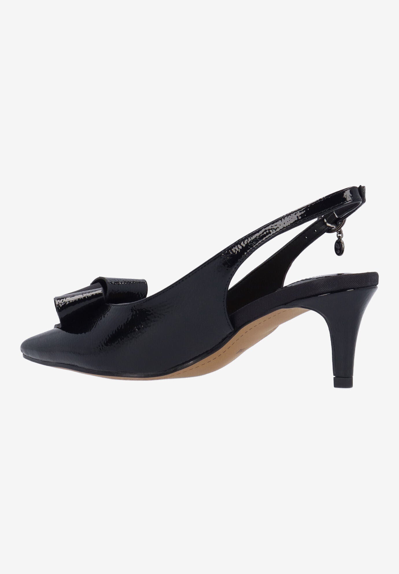 Delara Sling Back Pump, BLACK, alternate image number 5