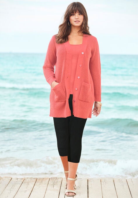 Essential Stretch Capri Legging, , alternate image number null