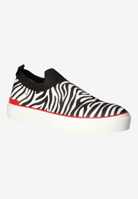 Ishna Sneaker, BLACK WHITE, hi-res image number null