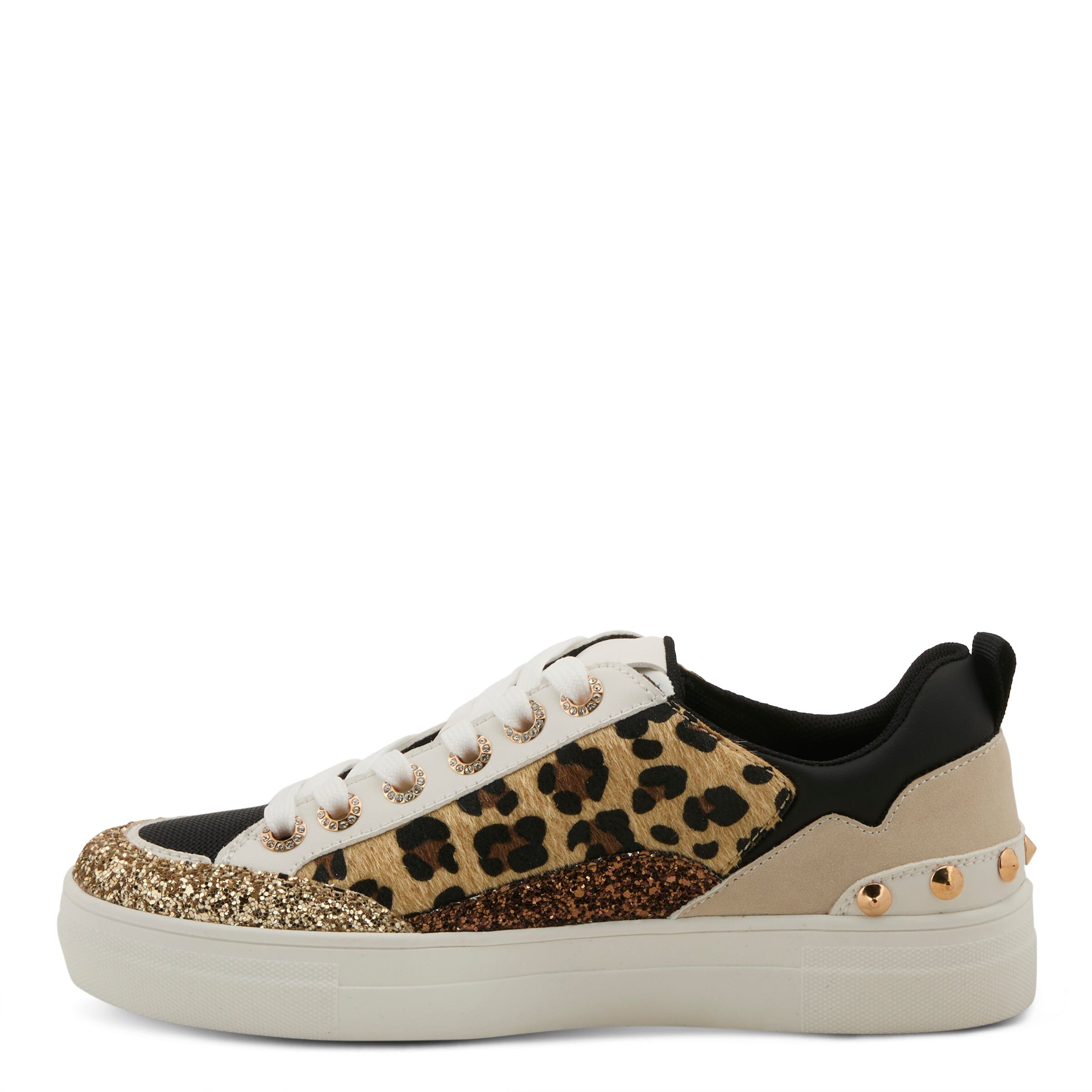 Gascar Fashion Sneaker, LEOPARD PRINT, alternate image number 2