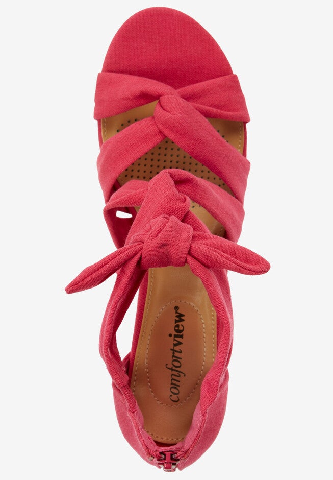 The Hazel Sandal by Comfortview®, , alternate image number 4