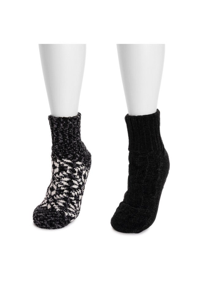 2 Pack Chenille Cabin Socks, , on-hover image number null