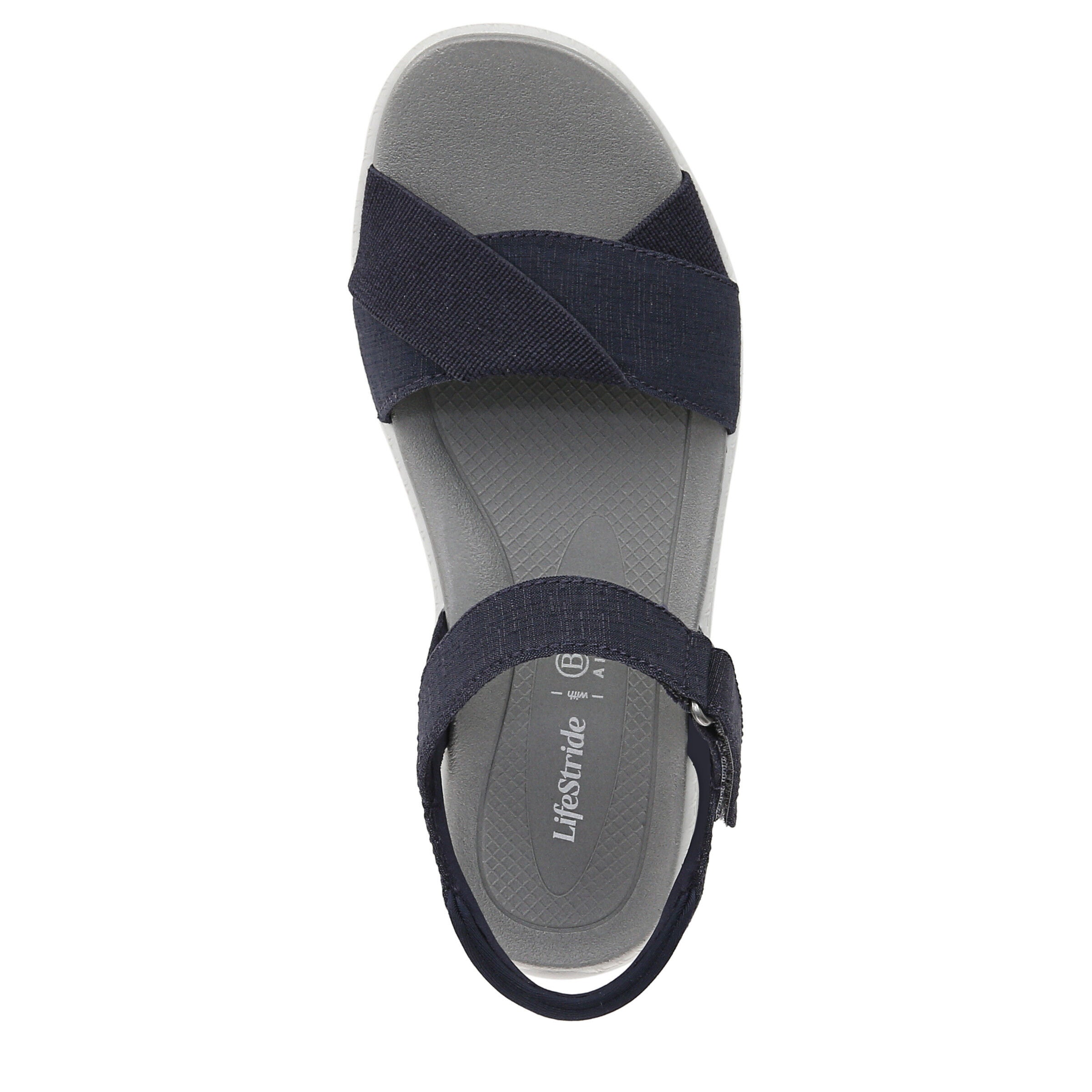 Lane Strappy Sandal, NAVY BLAZER, alternate image number 6