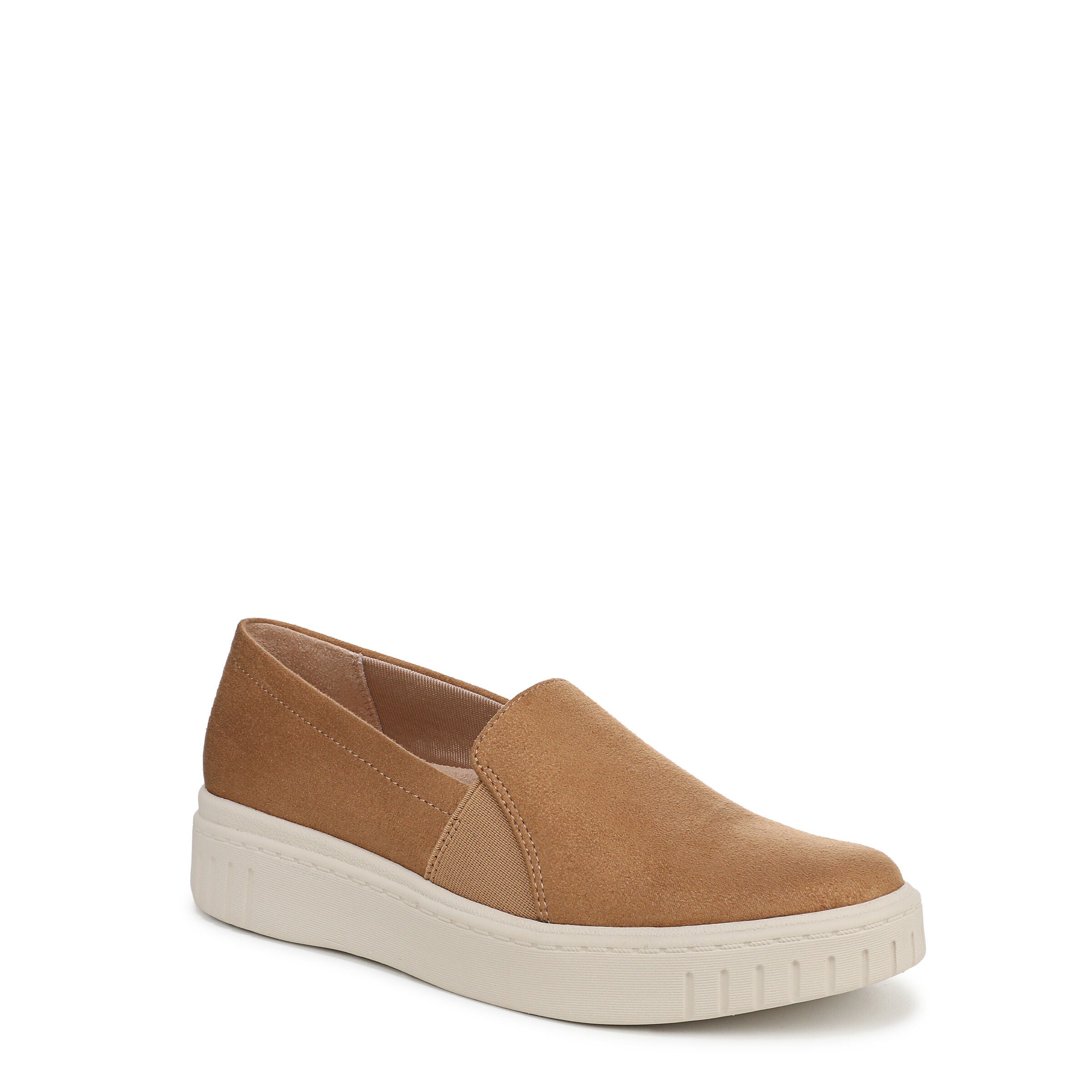 Grandeur Slip-On Flat, HONEY TAN SUEDE, hi-res image number 0