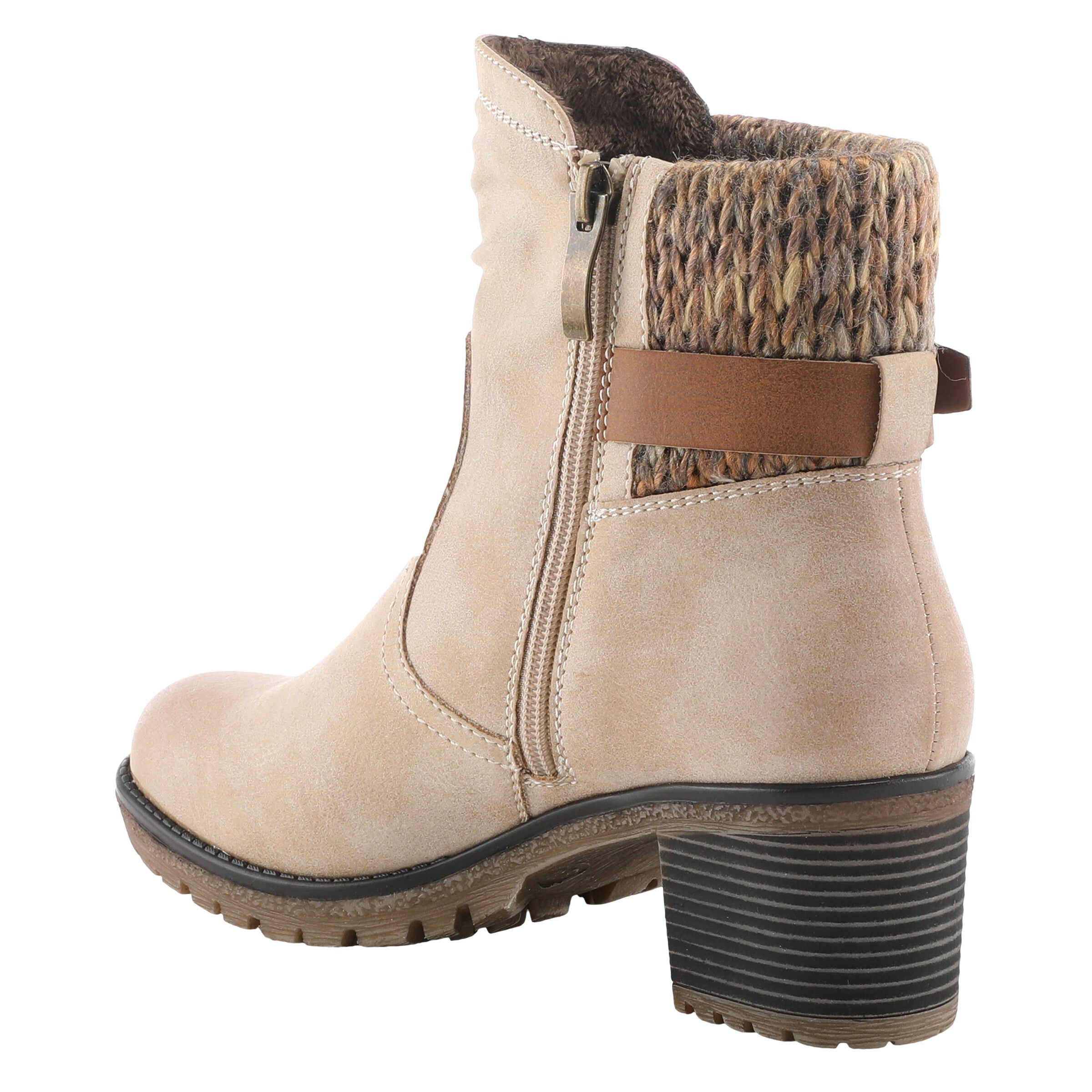 Rene Booties, LIGHT BEIGE, alternate image number 6
