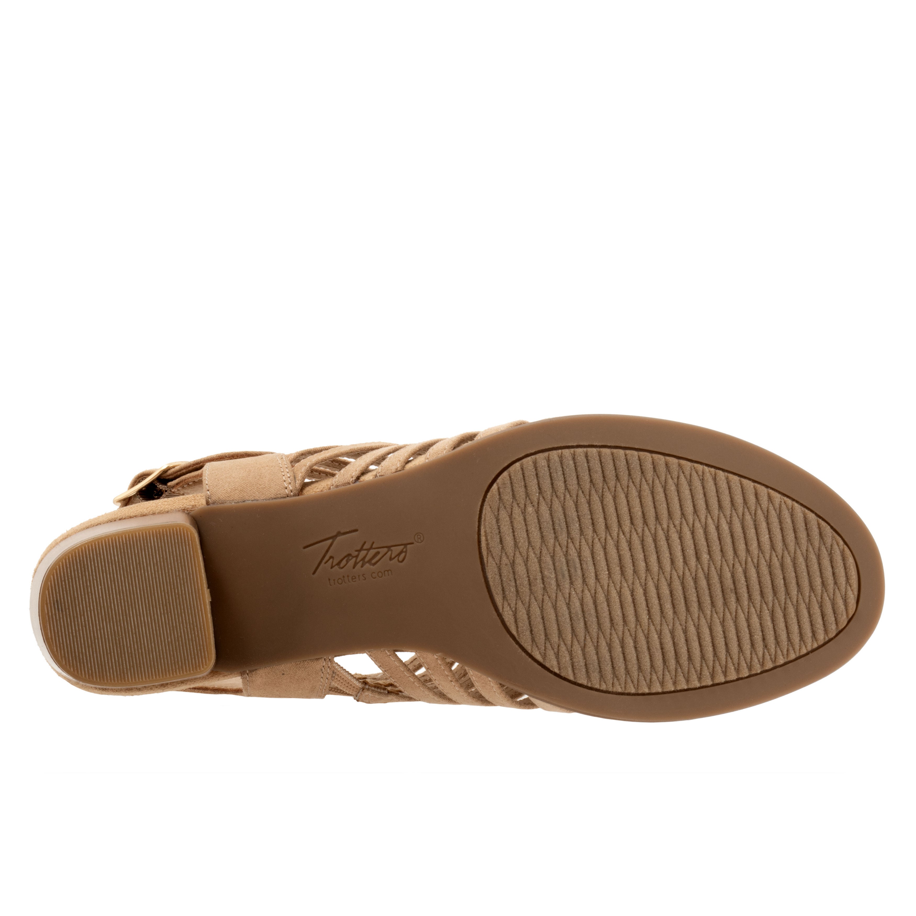 Midge Sandal, BEIGE SUEDE, alternate image number 2