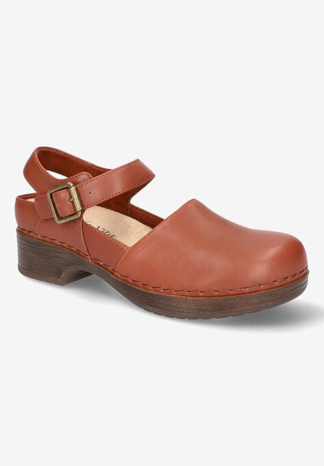 Jaycina Flat, DARK TAN LEATHER, hi-res image number null
