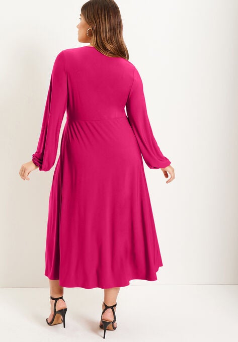 Elegant Empire Waist Dress, , on-hover image number null