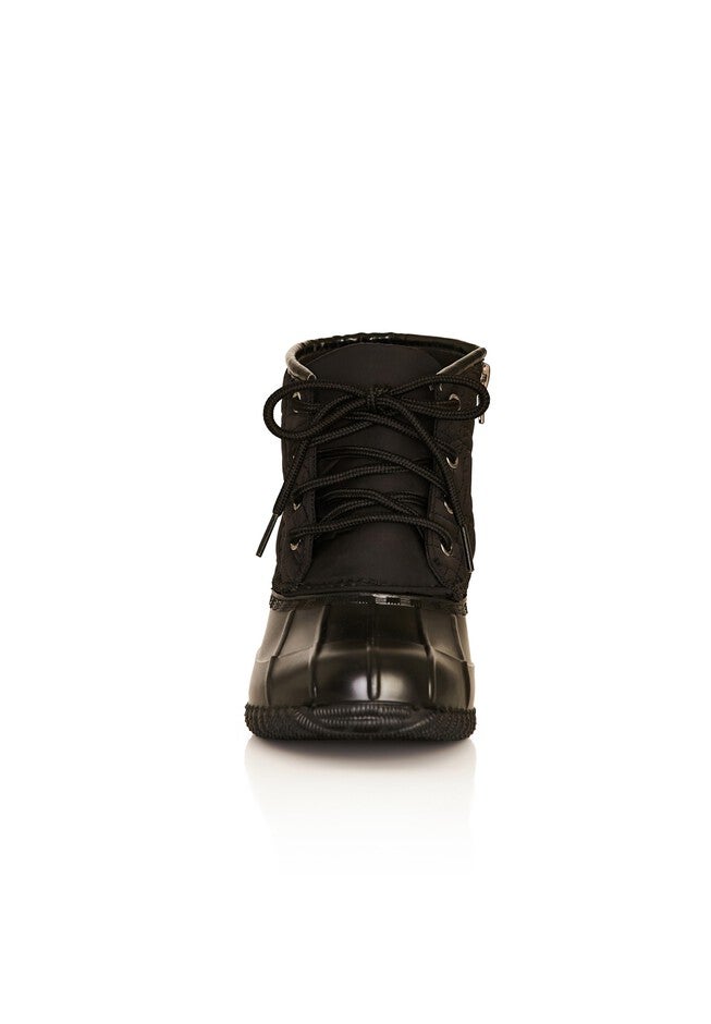 Mona Quilted Weather Boot, BLACK, alternate image number null