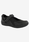 Buttercup Mary Jane Flat, BLACK BLACK STRETCH, hi-res image number null