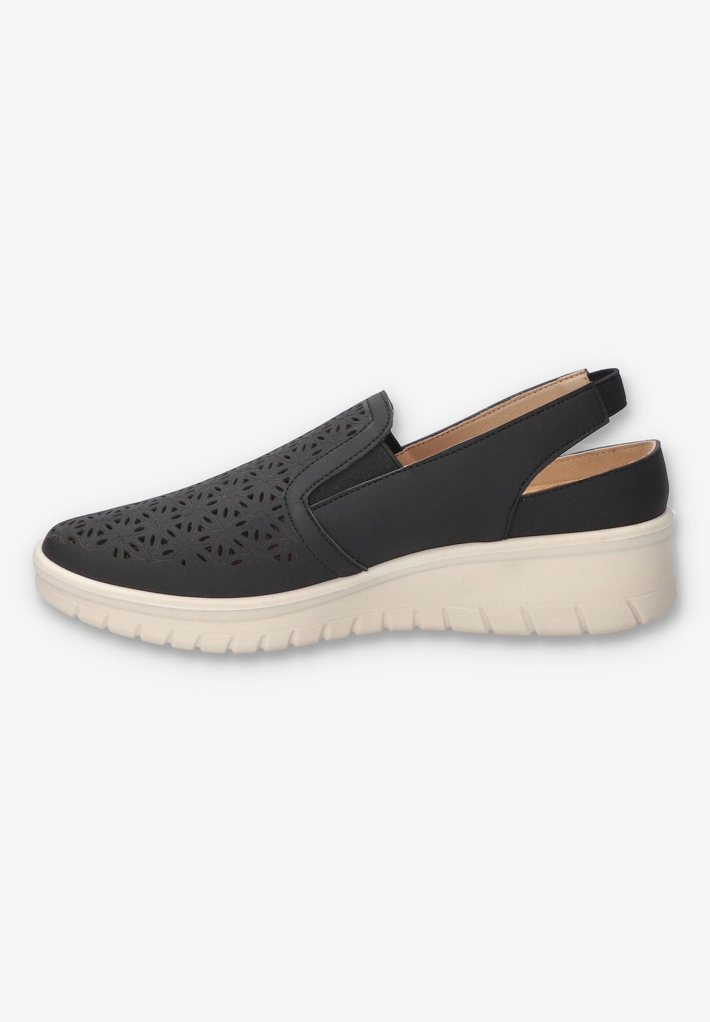 Petal Comfort Wedge, BLACK, alternate image number 4