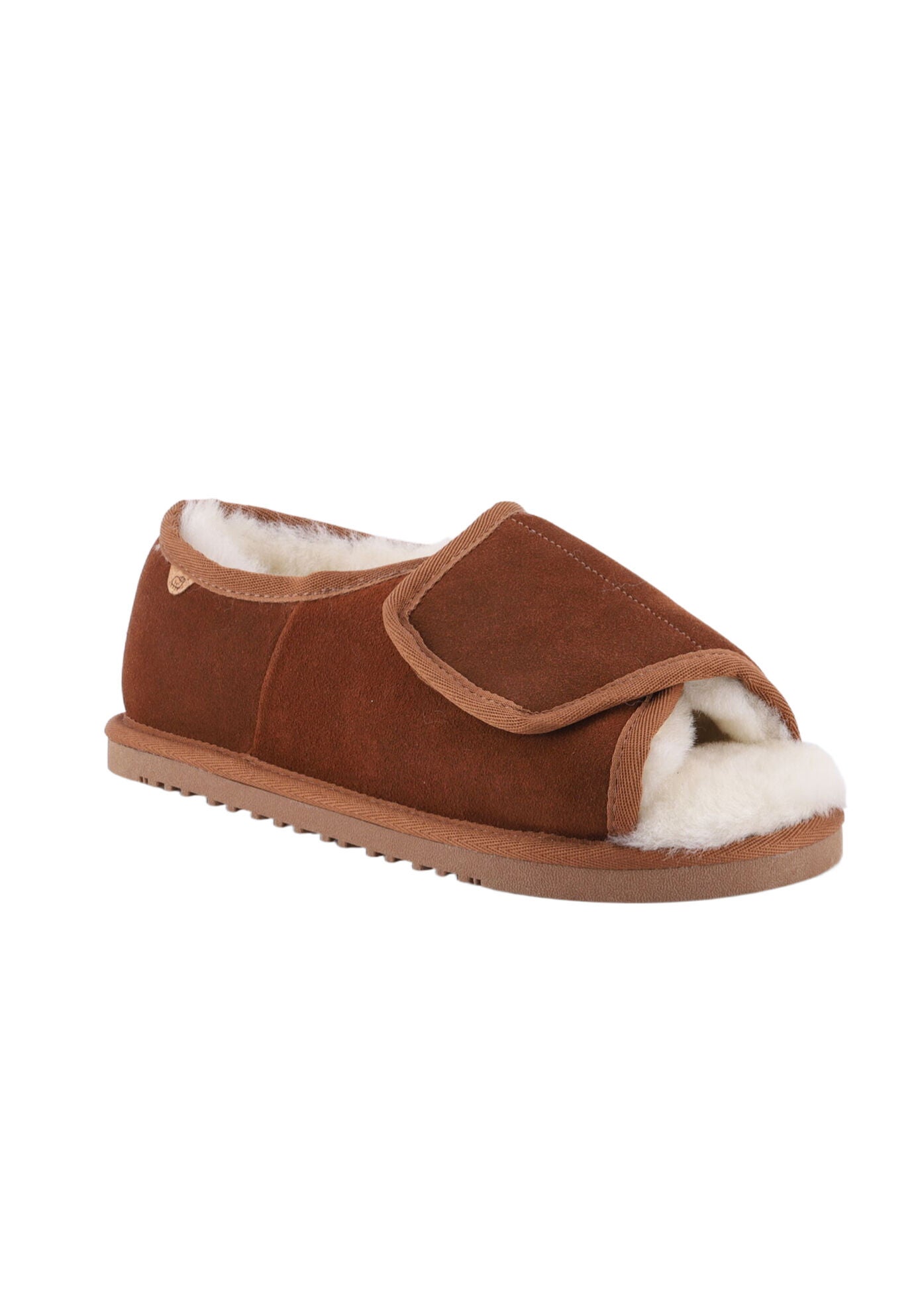 Apma Women'S Open Toe Slipper, CHESTNUT, hi-res image number 0