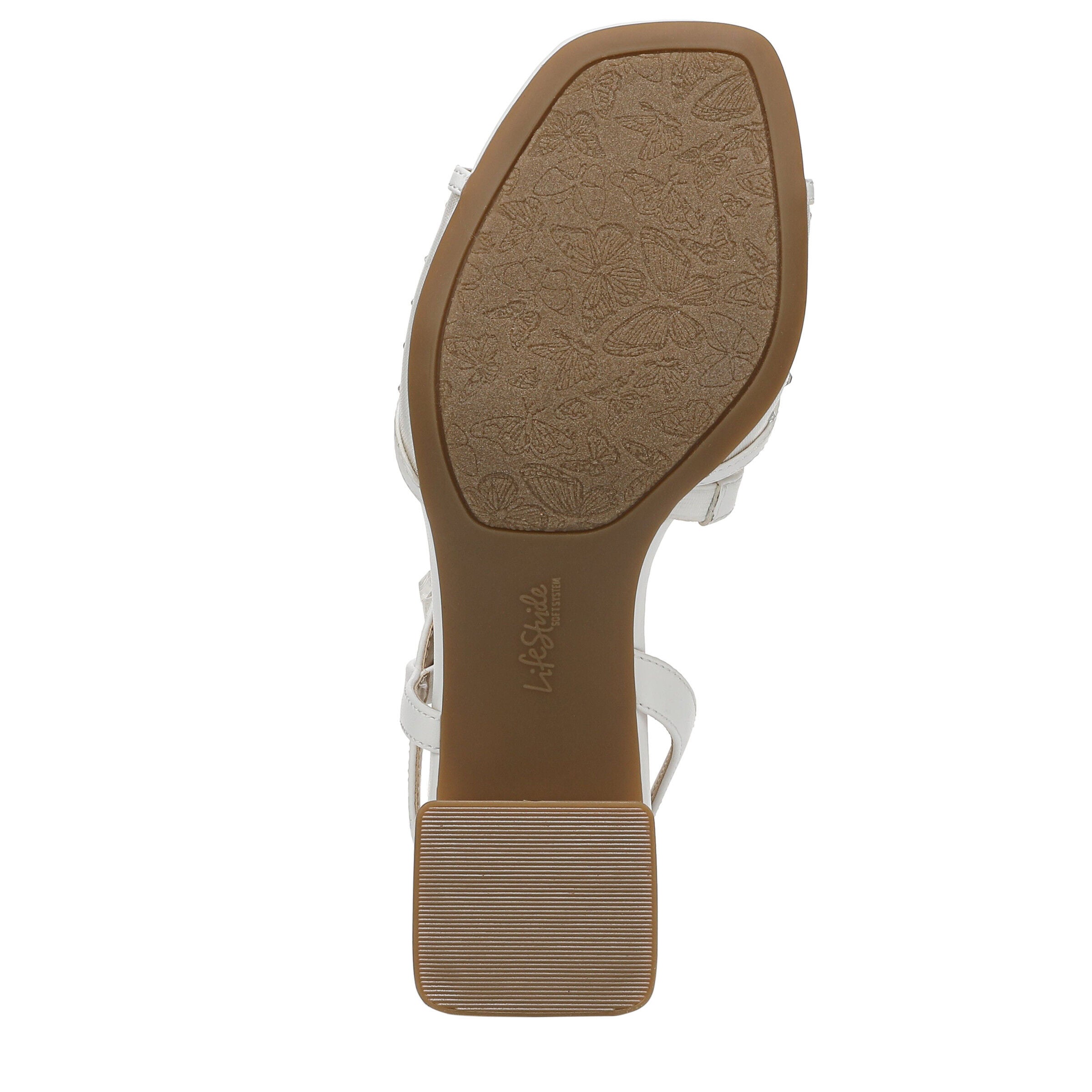 Cheyenne Slingback Sandal, WHITE, alternate image number 7