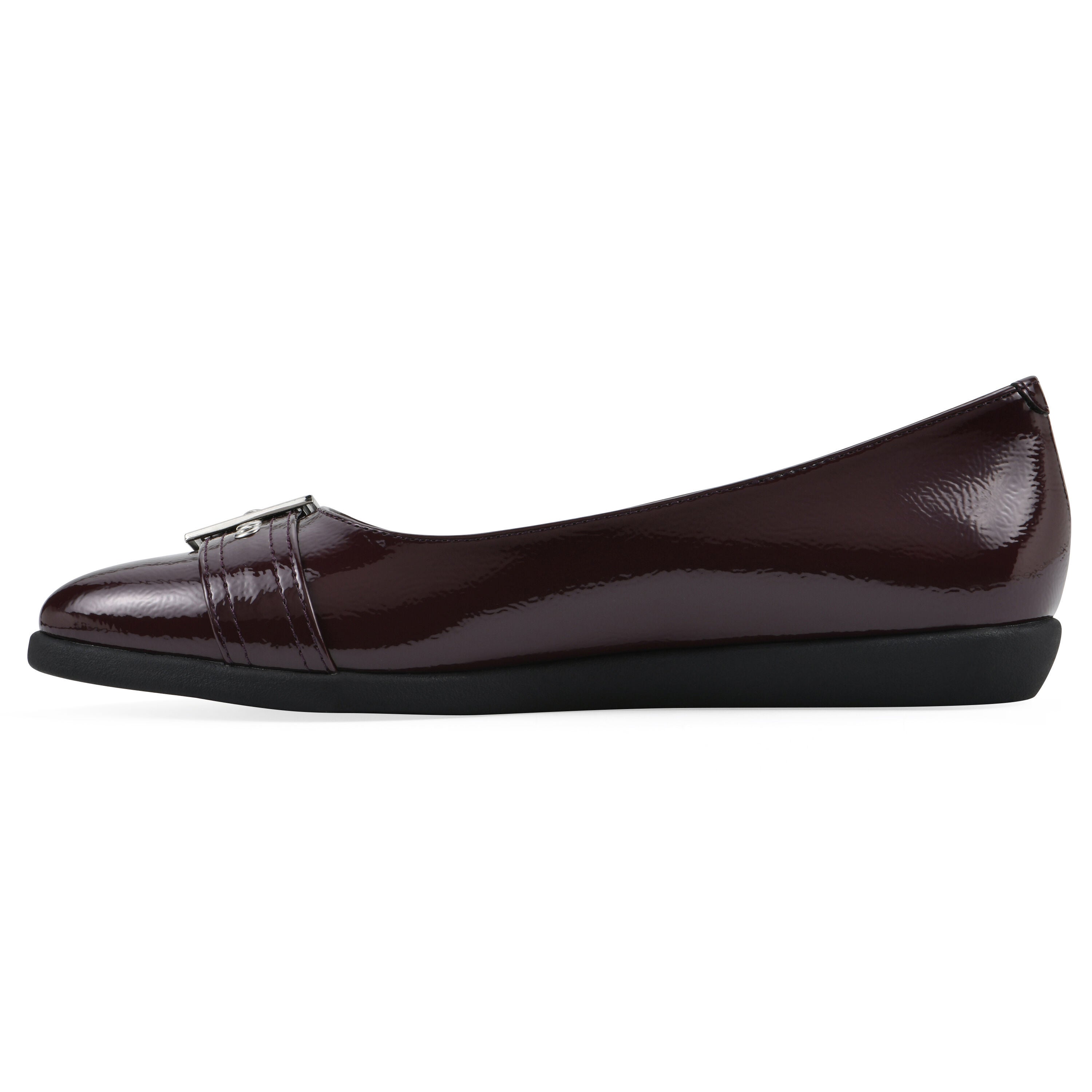 Miliani Ballet Flat, OXBLOOD PATENT, alternate image number 3