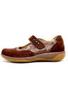 Aloe Mary Jane Flat, DARK BROWN SUEDE, hi-res image number null