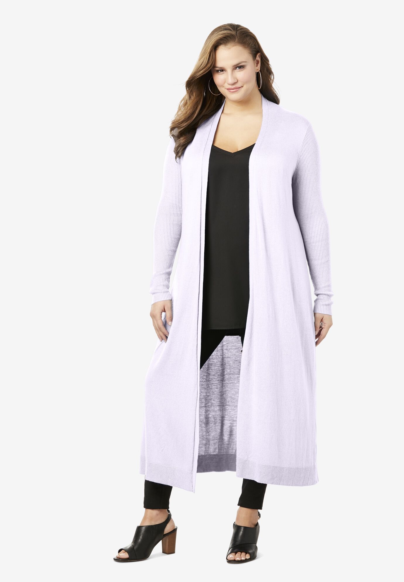 super long duster cardigan