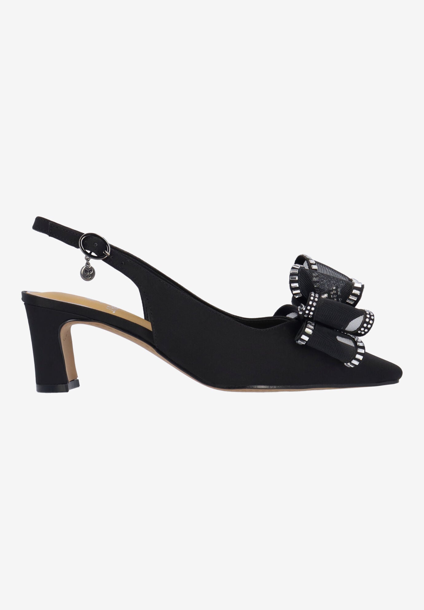 Kalindra Sling Back Pump, BLACK, alternate image number 3