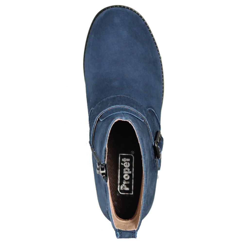 Memphis Suede Boot, NAVY, alternate image number 6