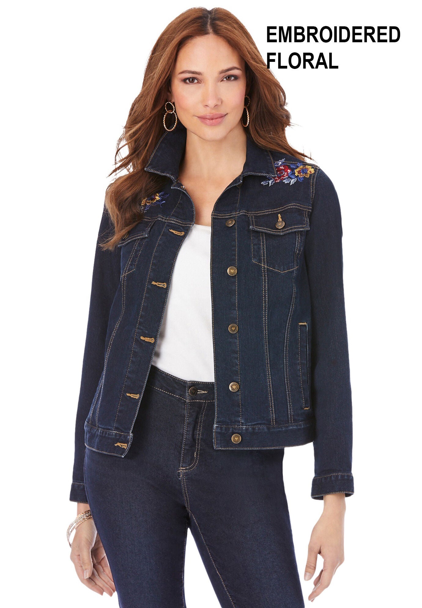 Statement Denim Jacket Catherines